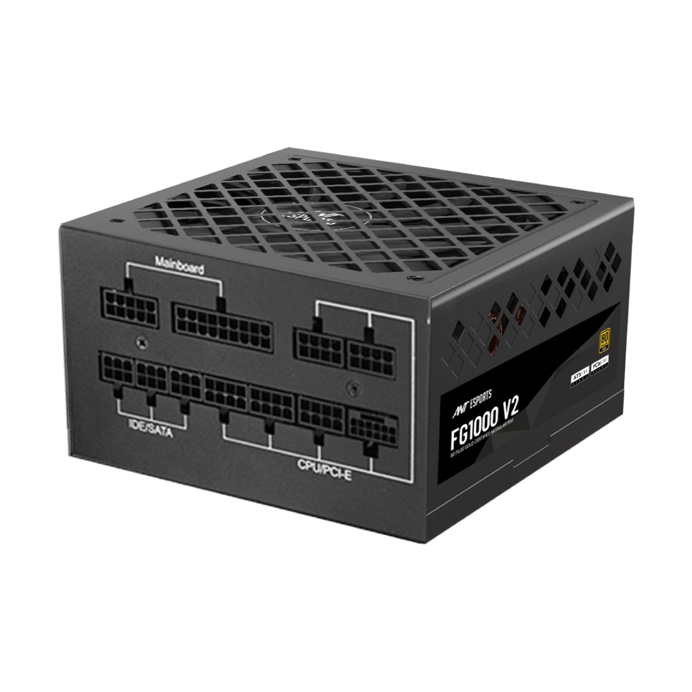Ant Esports Desktop Power Supply 1000w 80 Plus Gold Fully-Modular FG1000 V2 view 4